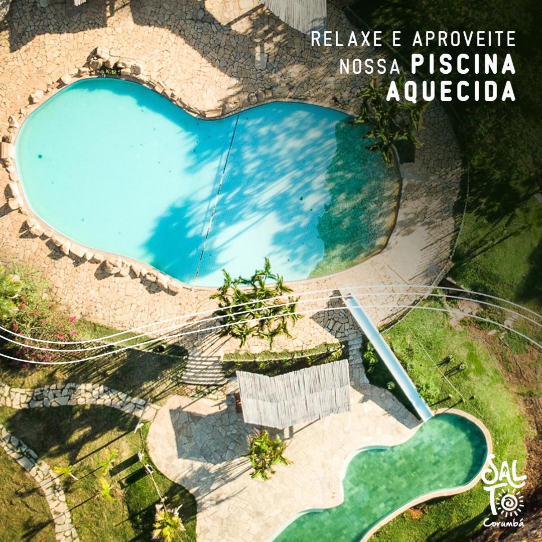 Salto Corumba Hotel Camping Clube Corumbá de Goiás Buitenkant foto